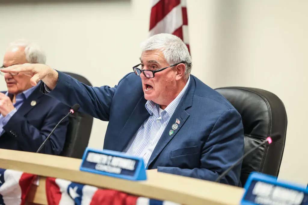 Riverhead Town Supervisor Tim Hubbard
