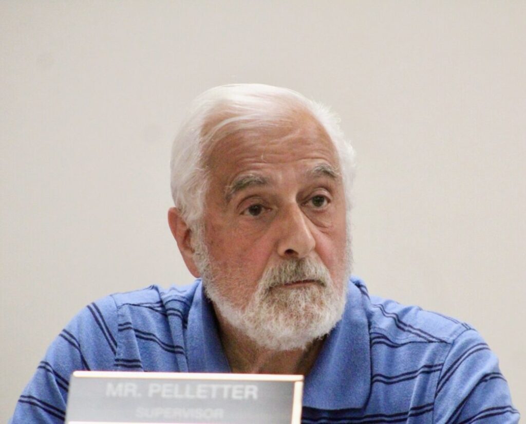 Town of Hanover Supervisor Lou Pelletter