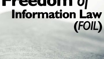 freedom of information law (FOIL) logo
