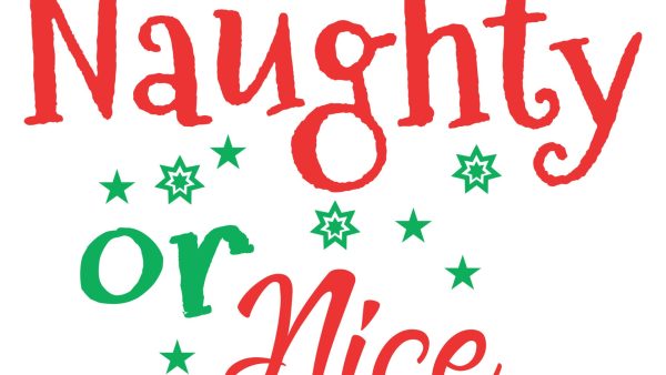 naughty or nice clipart