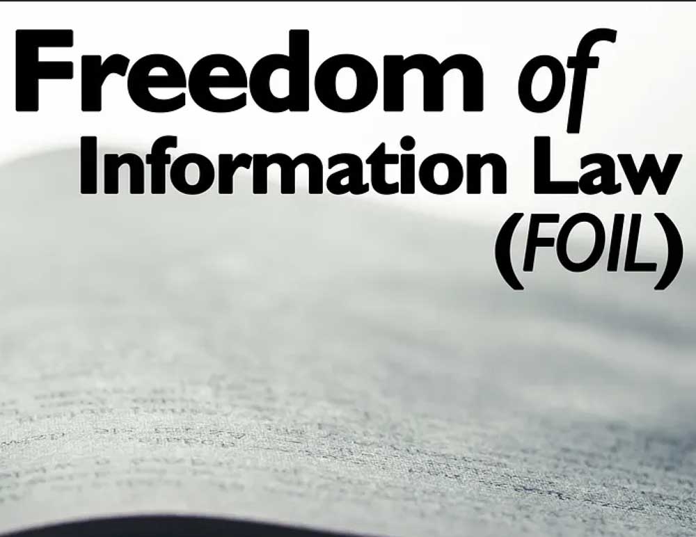 freedom of information law (FOIL) logo