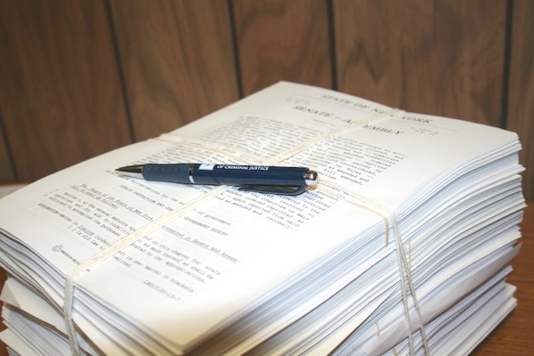 stack of documents